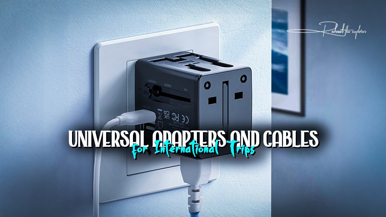 Universal Adapters and Cables for International Trips