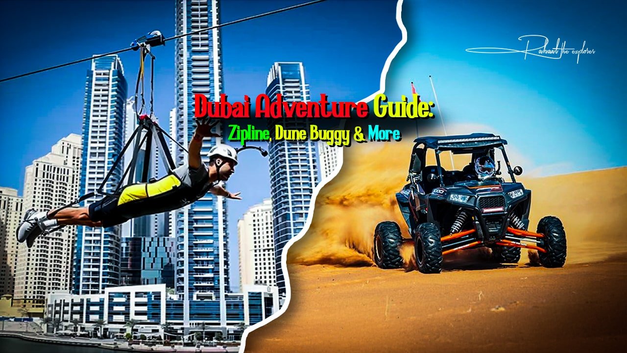 Dubai Adventure Guide: Zipline, Dune Buggy & More