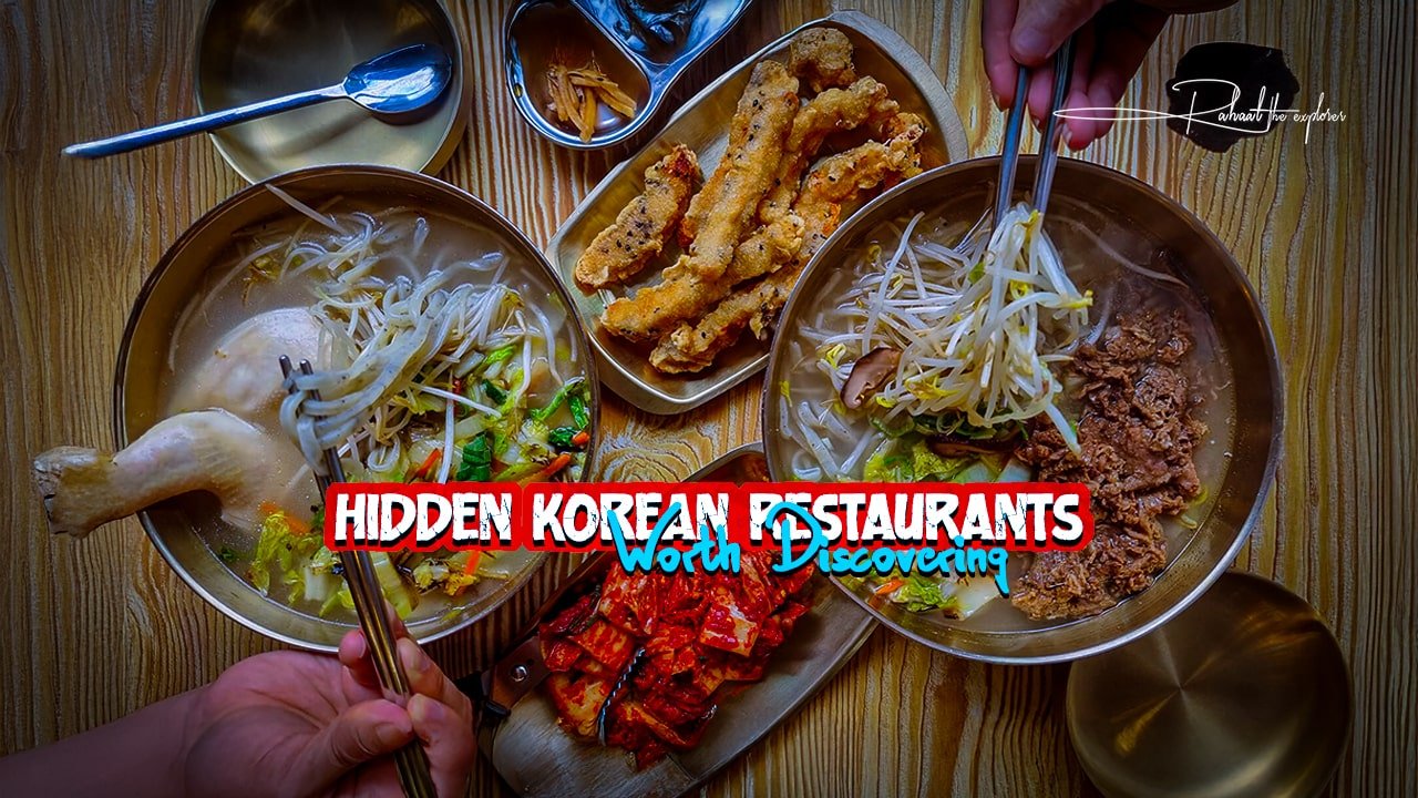 Hidden Korean Restaurants Worth Discovering