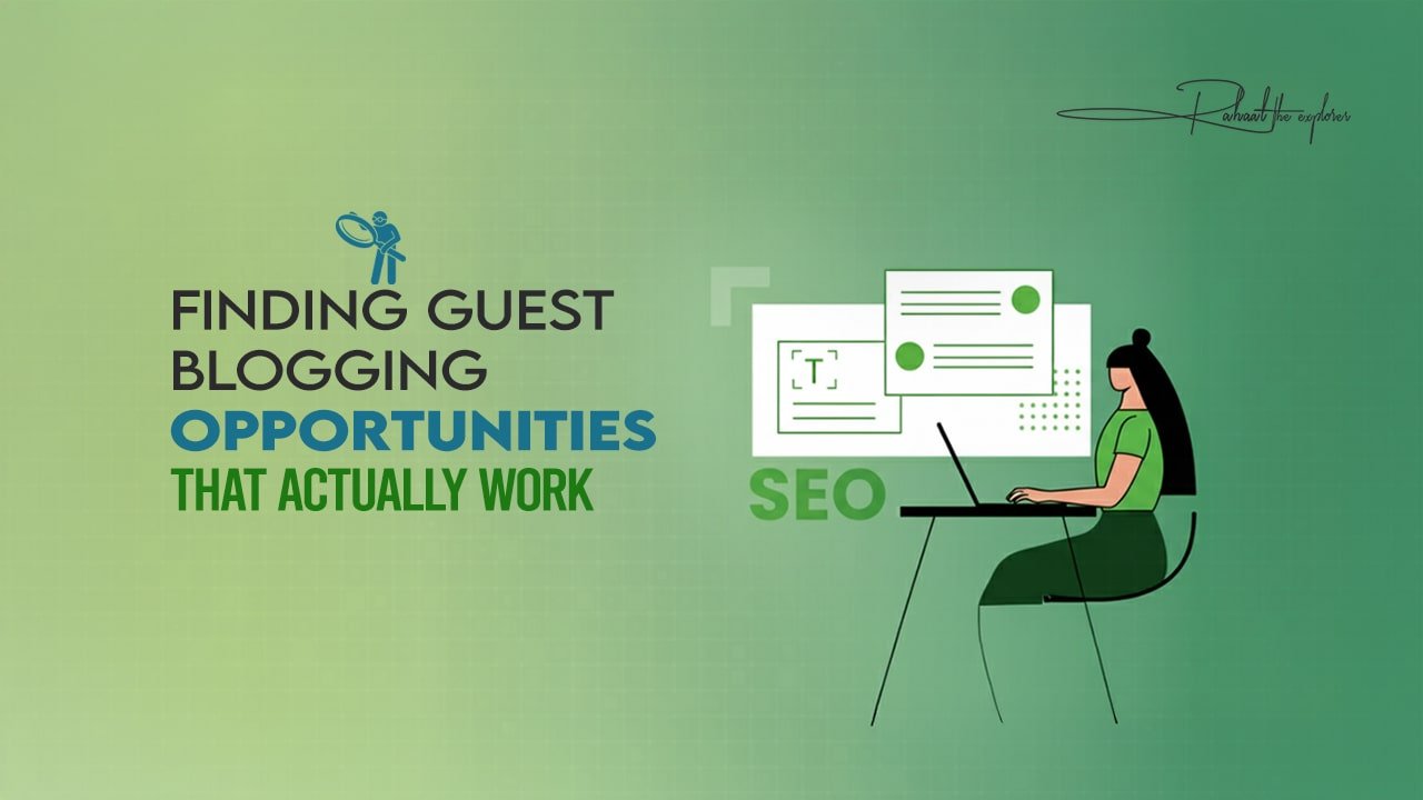 Finding Guest Blogging Opportunities That Actually Work