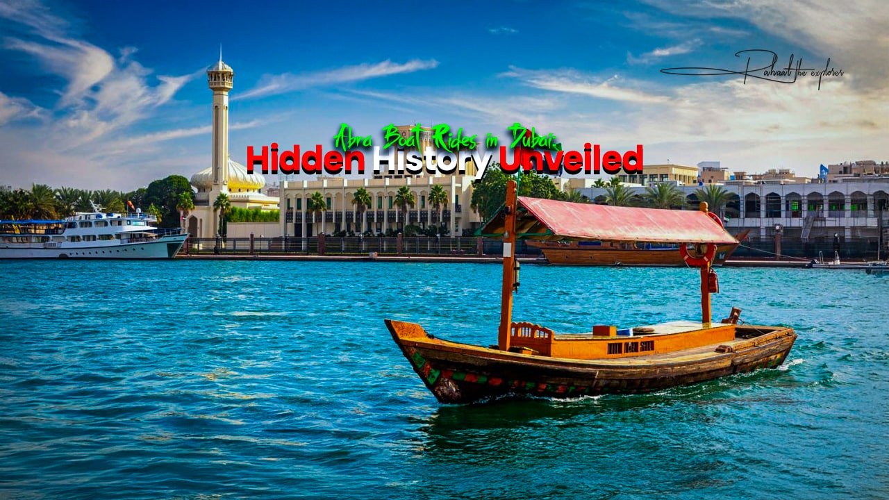 Abra Boat Rides in Dubai: Hidden History Unveiled
